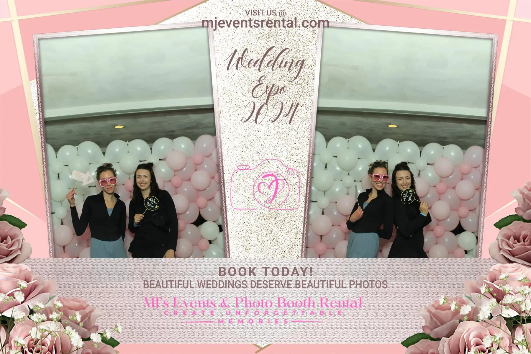 Photo booth backdrops for events