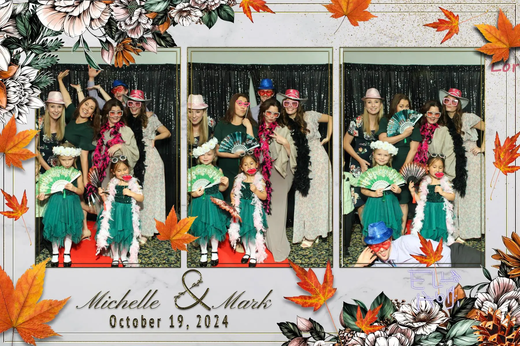 Unleash creativity with MJ's Mirror Me Photo Booth, offering personalized custom overlays and unique photo templates, expertly crafted for your event to create memorable moments and one-of-a-kind photo experiences. - Photo 1