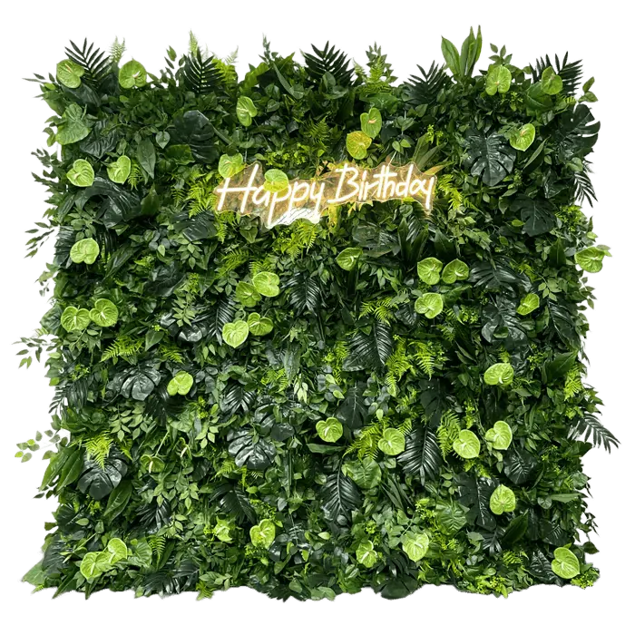 MJ's Events and Photo Booth Rentals - Premium Greenery Wall backdrop 4