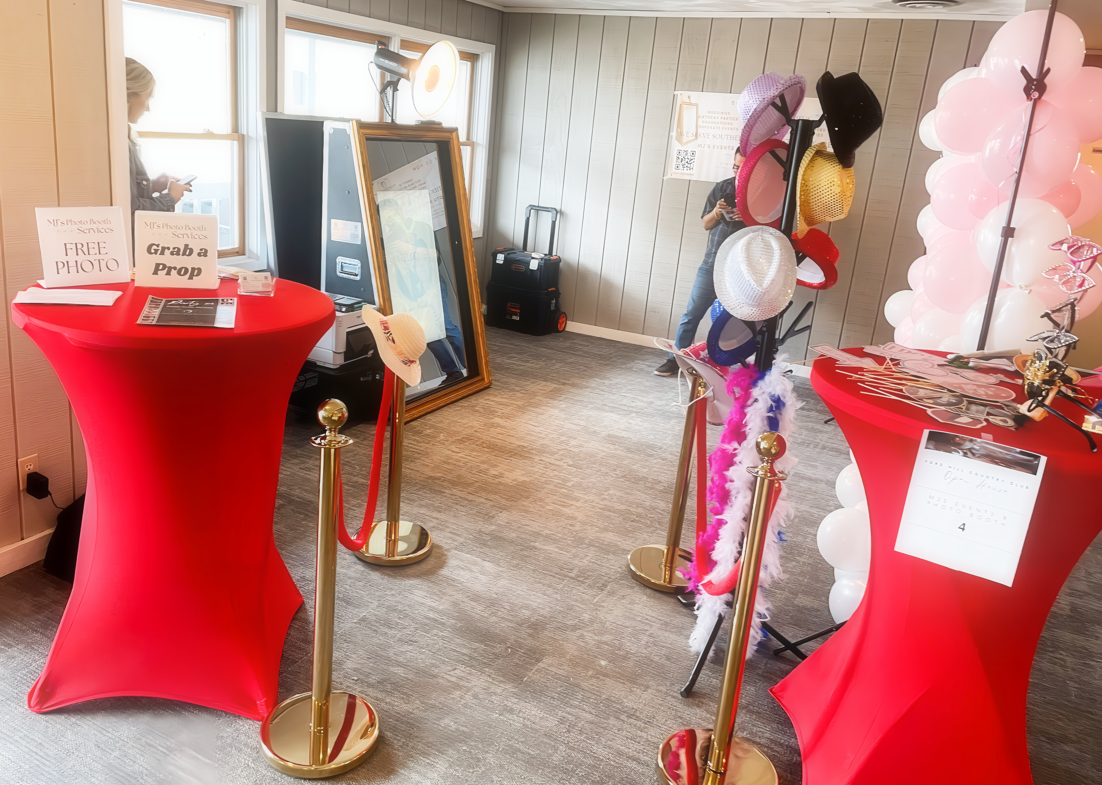 Custom wedding photo booth messages in Southern Tier NY